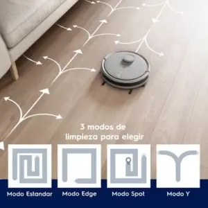 Aspiradora Robot Electrolux 4 en 1 Wi-Fi Experience Mapeo Inteligente Blanca ERB62 5