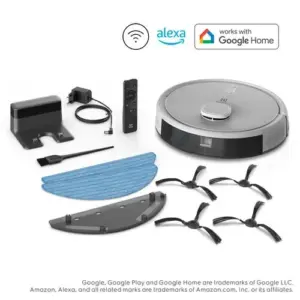 Aspiradora Robot Electrolux 4 en 1 Wi-Fi Experience Mapeo Inteligente Blanca ERB62 8