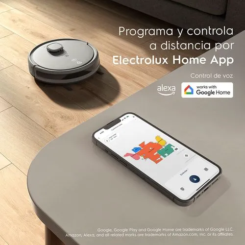 Aspiradora Robot Electrolux 4 en 1 Wi-Fi Experience Mapeo Inteligente y Base Autolimpieza ERB80 7