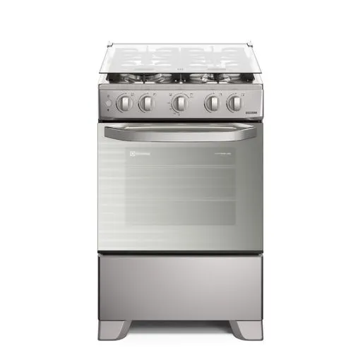 Cocina Electrolux 4 Quemadores Quemadores Efficient VaporBake y Triple Llama Silver FE4PMR 2