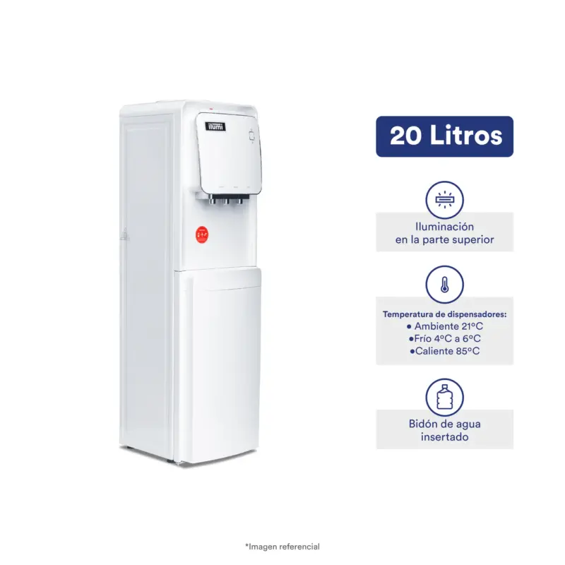 Dispensador ILUMI con Frigobar Integrado CH-06 2