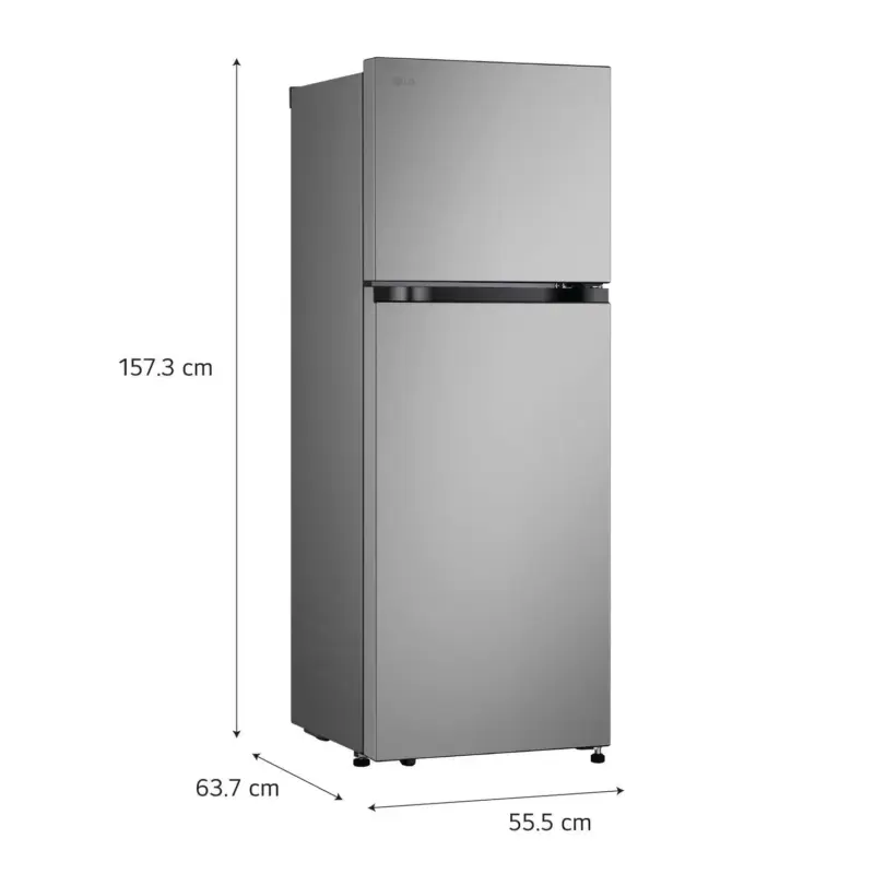 Refrigeradora LG Top Freezer VT24BPY DoorCooling+ 241L 5 Refrigeradora LG Top Freezer VT24BPY DoorCooling+ 241L 5