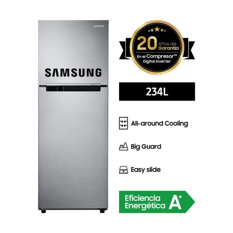 Refrigeradora Samsung 234L RT22FARADS8 1 Refrigeradora Samsung 234L RT22FARADS8 1