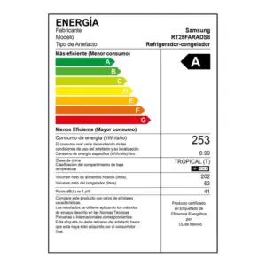 Refrigeradora Samsung 255LT RT25FARADS8 5