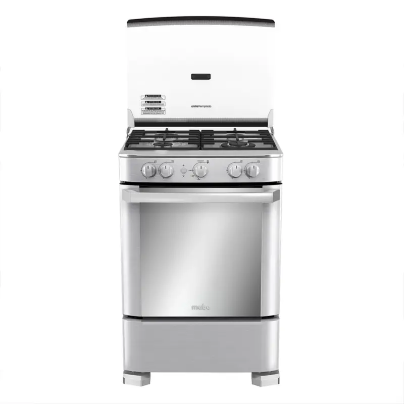 Cocina de Piso a Gas 60 cm Inox Mabe - CMP6040FX1 3 Cocina de Piso a Gas 60 cm Inox Mabe - CMP6040FX1 3