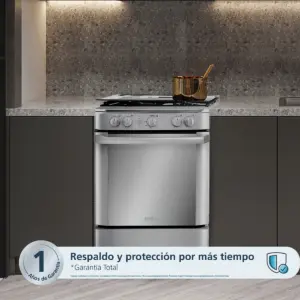 Cocina de Piso a Gas 60 cm Inox Mabe - CMP6040FX1 7 Cocina de Piso a Gas 60 cm Inox Mabe - CMP6040FX1 7