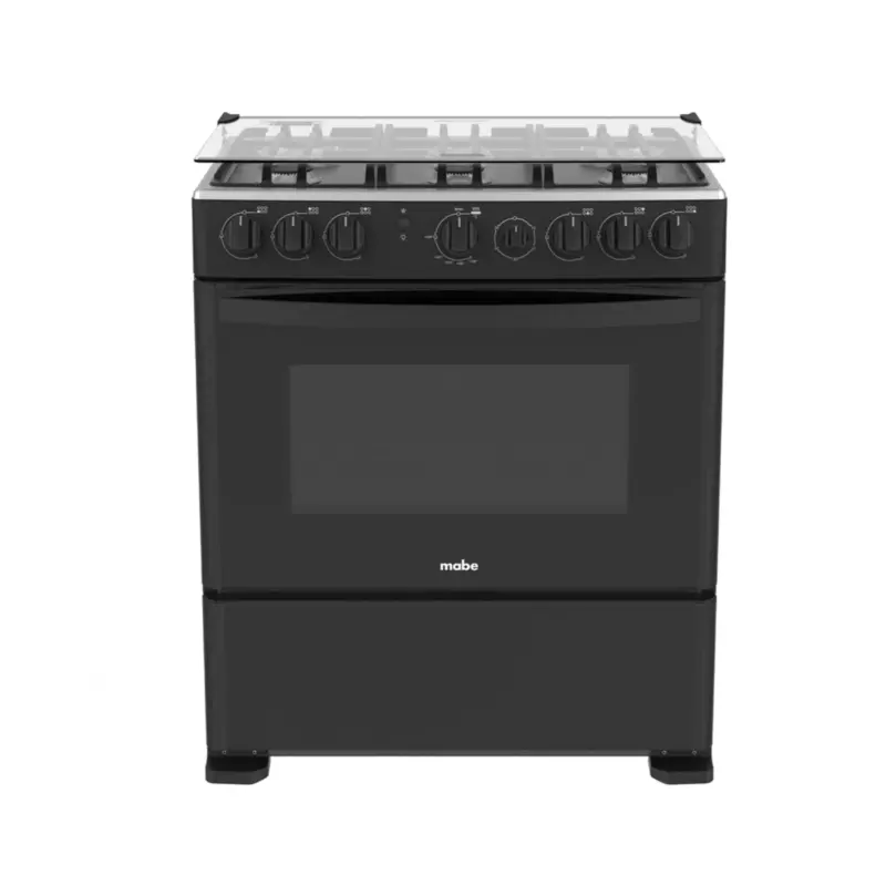 Cocina de Piso a Gas 76 cm Negro Mabe - CMP3020FN1 2