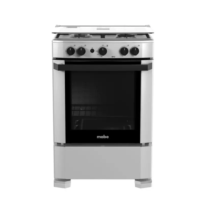 Cocina de piso a Gas 60 cm Silver Mabe - CMP6012AG1 2
