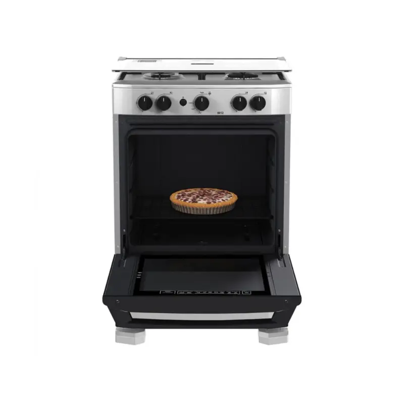 Cocina de piso a Gas 60 cm Silver Mabe - CMP6012AG1 3