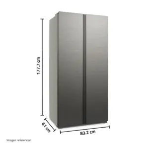 REFRIGERADORA INDURAMA SIDE BY SIDE NO FROST 428L RI-769 3