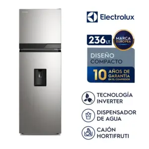 REFRIGERADORA TOP FREEZER 236L NO FROST SILVER ELECTROLUX ERT25A2P6DS 2 REFRIGERADORA TOP FREEZER 236L NO FROST SILVER ELECTROLUX ERT25A2P6DS 2