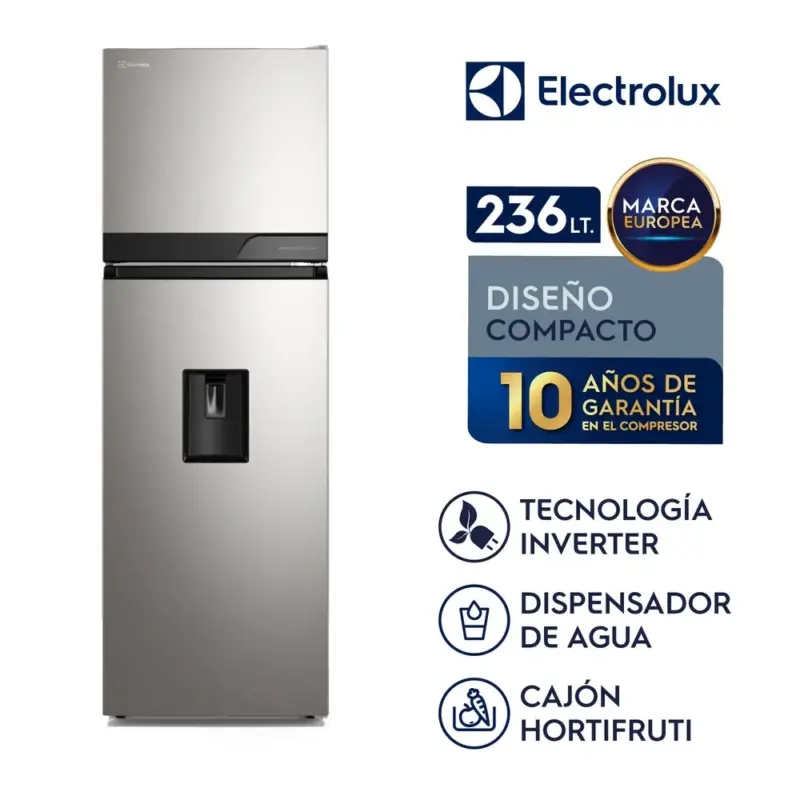 REFRIGERADORA TOP FREEZER 236L NO FROST SILVER ELECTROLUX ERT25A2P6DS 2 REFRIGERADORA TOP FREEZER 236L NO FROST SILVER ELECTROLUX ERT25A2P6DS 2