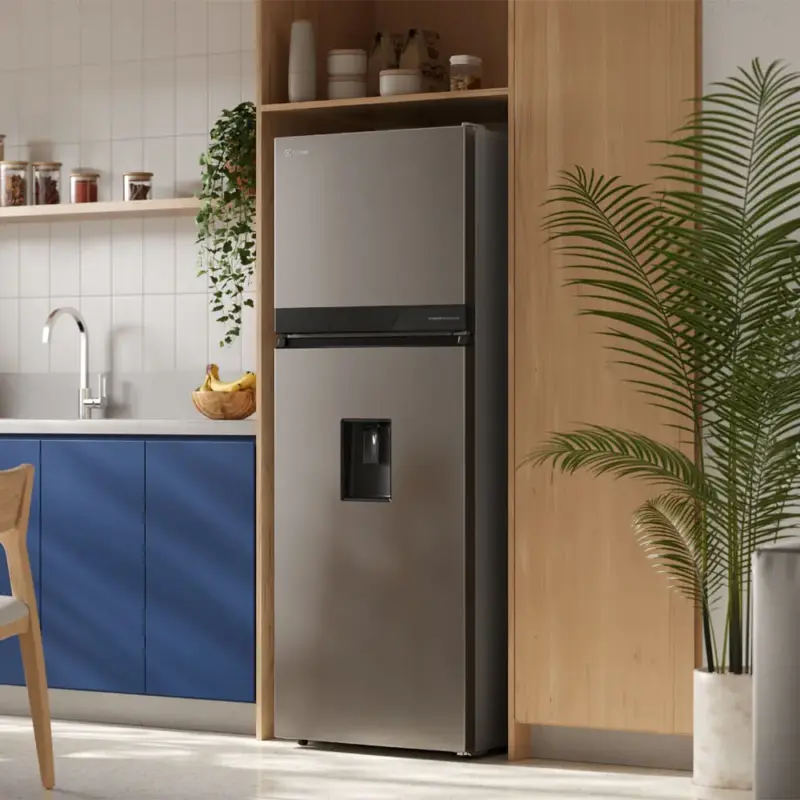 REFRIGERADORA TOP FREEZER 315L NO FROST SILVER ELECTROLUX ERT34A2P6DS 9